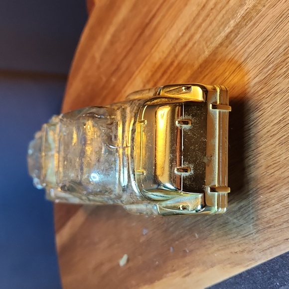 Avon 1970s Solid Gold Cadillac Leather Aftershave 6 oz Empty - Picture 4 of 4